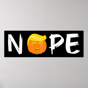 Anti-Trump - Keine Halloween-Ausgabe II Poster