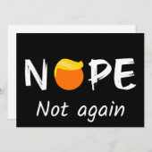 Anti-Trump - Keine, keine Halloween-Ausgabe I (Vorne/Hinten)