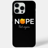 Anti-Trump - Keine, keine Halloween-Ausgabe I Case-Mate iPhone Hülle (Rückseite)