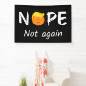 Anti-Trump - Keine, keine Halloween-Ausgabe II Banner (InSitu)