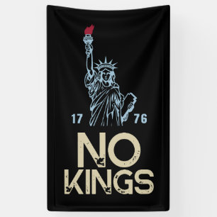 Anti Trump Keine Könige Protest Zitat Banner