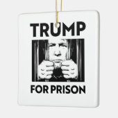 Anti-Trump Keramikornament (Links)