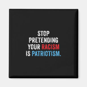 Anti-Trump-Ko-Uni-Erwachsene Anti-Rassismus Magnet