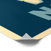 Anti-Trump-Kundgebung-Poster: NOPE Poster (Ecke)