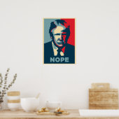 Anti-Trump Kundgebung Poster - NOPE Poster (Küche)