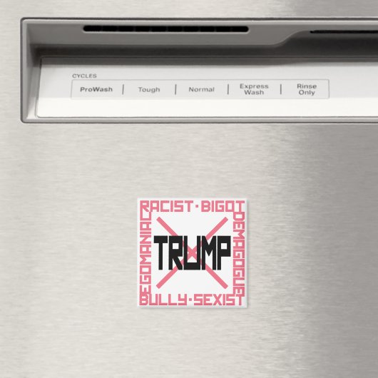 Anti-Trump Magnet (In Situ (Geschirrspüler))