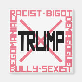 Anti-Trump Magnet (Vorne)
