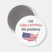 Anti-Trump Magnet (Vorderseite/Rückseite)