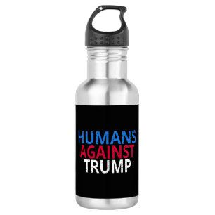 Anti-Trump - Menschen gegen Trump Edelstahlflasche