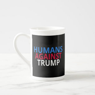 Anti-Trump - Menschen gegen Trump Porzellantasse
