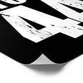 Anti Trump Missing You 44 Pro Obama Design Poster (Ecke)
