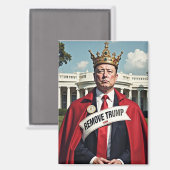 Anti-Trump-Musk Magnet (Vorderseite/Rückseite)