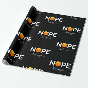 Anti-Trump - Nein, nicht wieder I Geschenkpapier