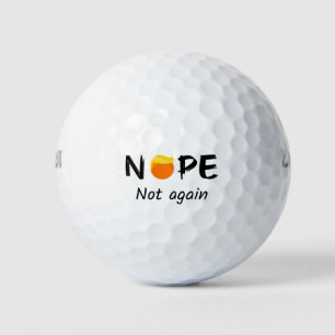 Anti-Trump - Nein, nicht wieder II Golfball