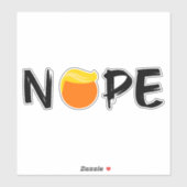 Anti-Trump - Neue Ausgabe II Aufkleber (Blatt)