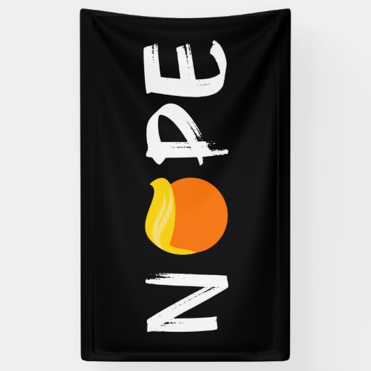 Anti-Trump - Neue Ausgabe II Banner (Vertikal)