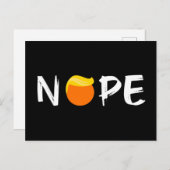 Anti-Trump - Neue Ausgabe II Postkarte (Vorne/Hinten)