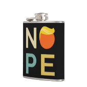 Anti-Trump - Neue Ausgabe III Flachmann (Links)