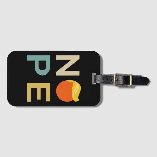 Anti-Trump - Neue Ausgabe III Gepäckanhänger (Vorderseite (Horizontal))