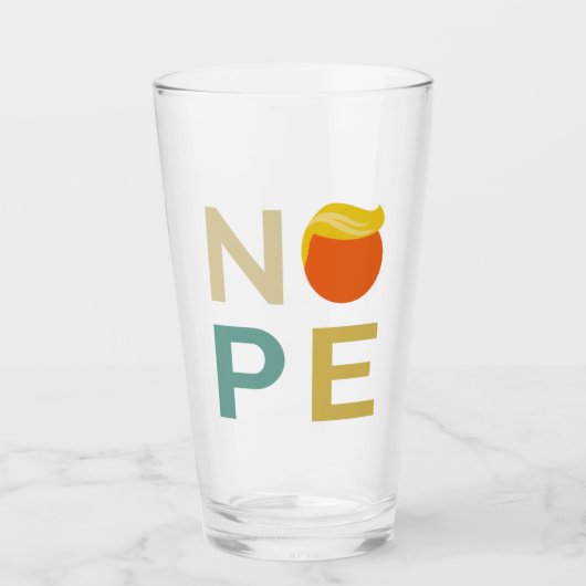 Anti-Trump - Neue Ausgabe III Glas (Vorderseite)