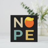 Anti-Trump - Neue Ausgabe III Karte (Stehend Vorderseite)