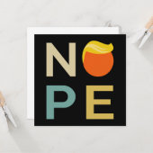 Anti-Trump - Neue Ausgabe III Karte (Vorderseite/Rückseite Beispiel)