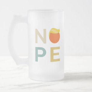 Anti-Trump - Neue Ausgabe III Mattglas Bierglas
