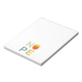 Anti-Trump - Neue Ausgabe III Notizblock (Rotiert)