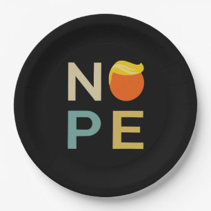 Anti-Trump - Neue Ausgabe III Pappteller