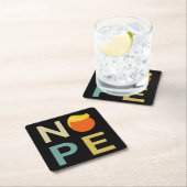 Anti-Trump - Neue Ausgabe III Rechteckiger Pappuntersetzer (Vor Ort)