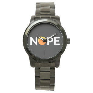 Anti-Trump - Nope Edition Armbanduhr