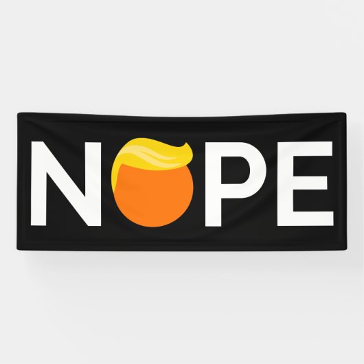 Anti-Trump - Nope Edition Banner (Horizontal)