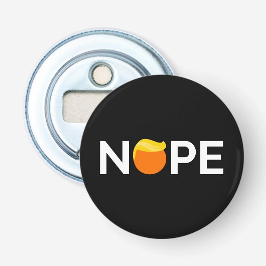 Anti-Trump - Nope Edition Flaschenöffner (Vorderseite)