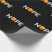 Anti-Trump - Nope Edition Geschenkpapier (Ecke)