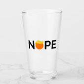 Anti-Trump - Nope Edition Glas (Vorderseite)