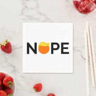 Anti-Trump - Nope Edition Serviette