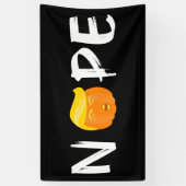 Anti-Trump - Nope Halloween Edition II Banner (Vertikal)