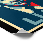 Anti Trump Obama Hope Poster Liar (Ecke)
