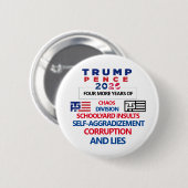 Anti-Trump Pence 2020 Button (Vorne & Hinten)
