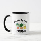 Anti Trump-Pflanze: Garden Gift Pflanze Lady Vater Tasse (Links)