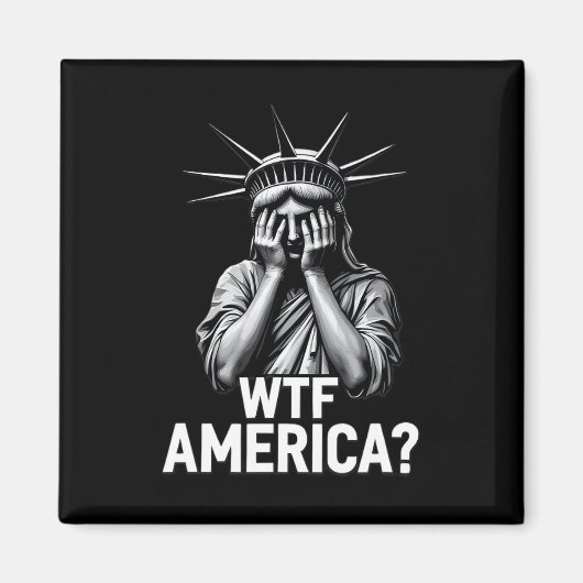 Anti-Trump-Politik und Demokratie im Westen Amerik Magnet (Vorne)