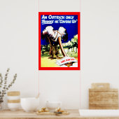 Anti-Trump, politisch, Strauß, versteckt Poster (Küche)