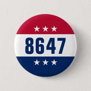 Anti-Trump-politische Meinung Button