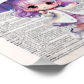 Anti Trump print (Wörterbuchseite) Poster (Ecke)