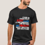 Anti Trump Protest Human Rights Resist T-Shirt<br><div class="desc">Anti Trump Protest Human Rights Resist</div>