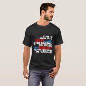Anti Trump Protest Human Rights Resist T-Shirt (Vorne ganz)