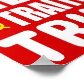 Anti Trump Protest Poster (Ecke)