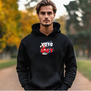 Anti-Trump-Protest-Slogan-Flagge Hoodie
