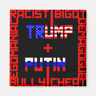Anti Trump+Putin Magnet