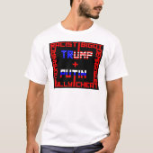 Anti Trump+Putin T-Shirt (Vorderseite)